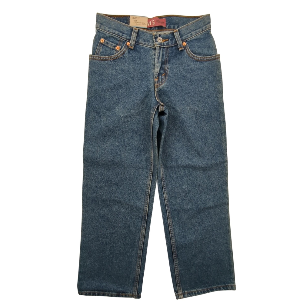 Vintage Levis 550 Jeans Boys 11 Reg Relaxed Fit Straight Leg 2000s Deadstock